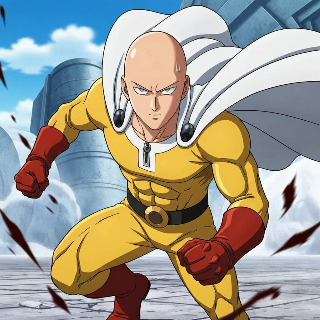 What if Saitama had hair?